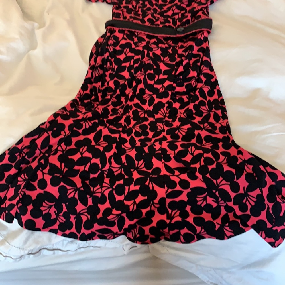 Nanette Lepore Very Cherry Dress 0 Gossip Girl - Picture 13 of 15
